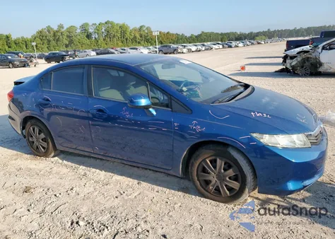 2012 Honda Civic Lx from USA, damaged, VIN 19XFB2F57CE044589